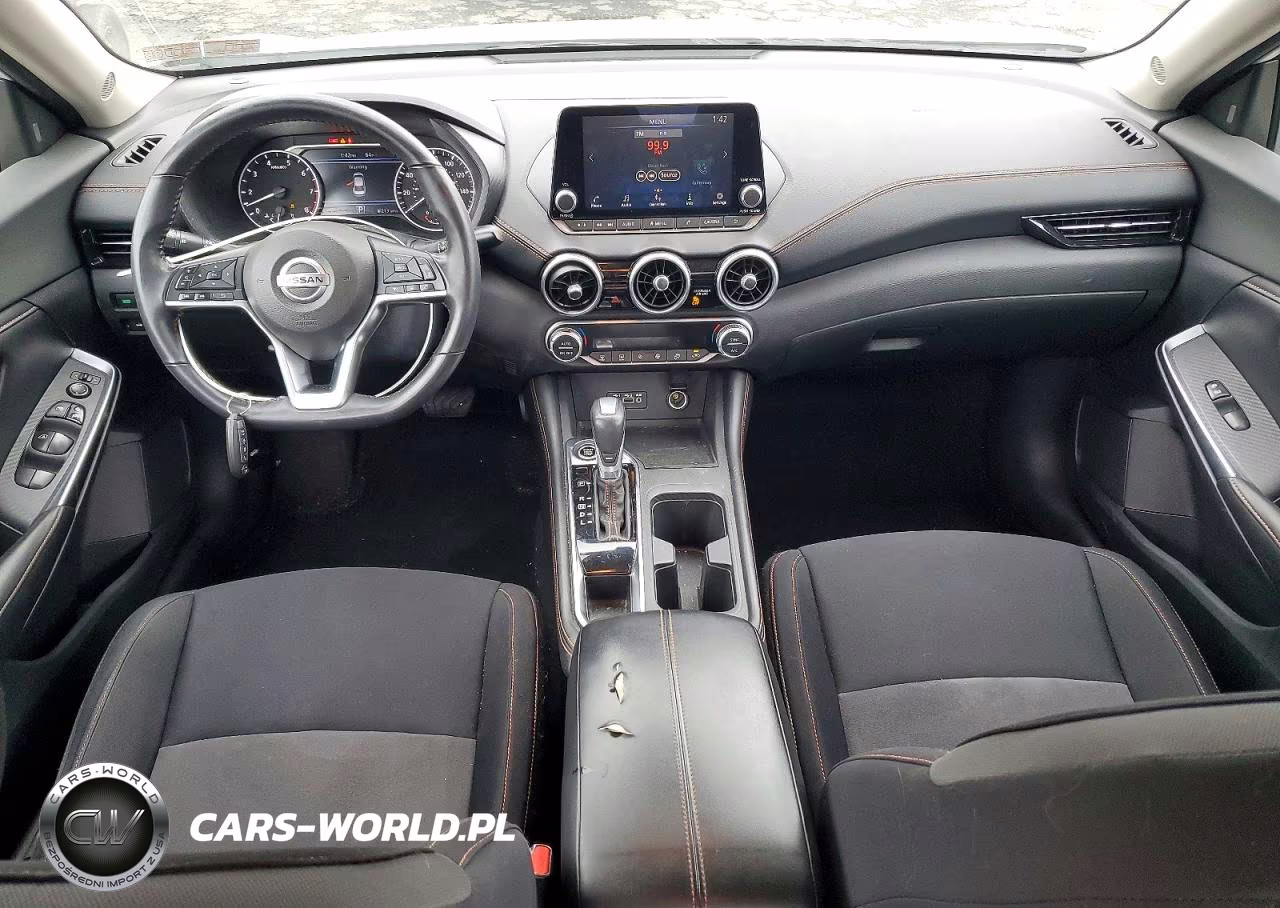 2021 Nissan Sentra Sr VIN:3N1AB8DV4MY203667 - 8