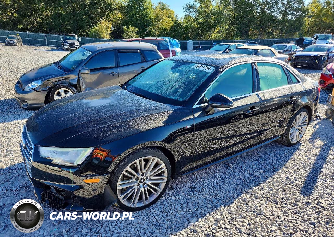 2018 Audi A4 Premium Plus VIN:WAULMAF41JA100456 - 1