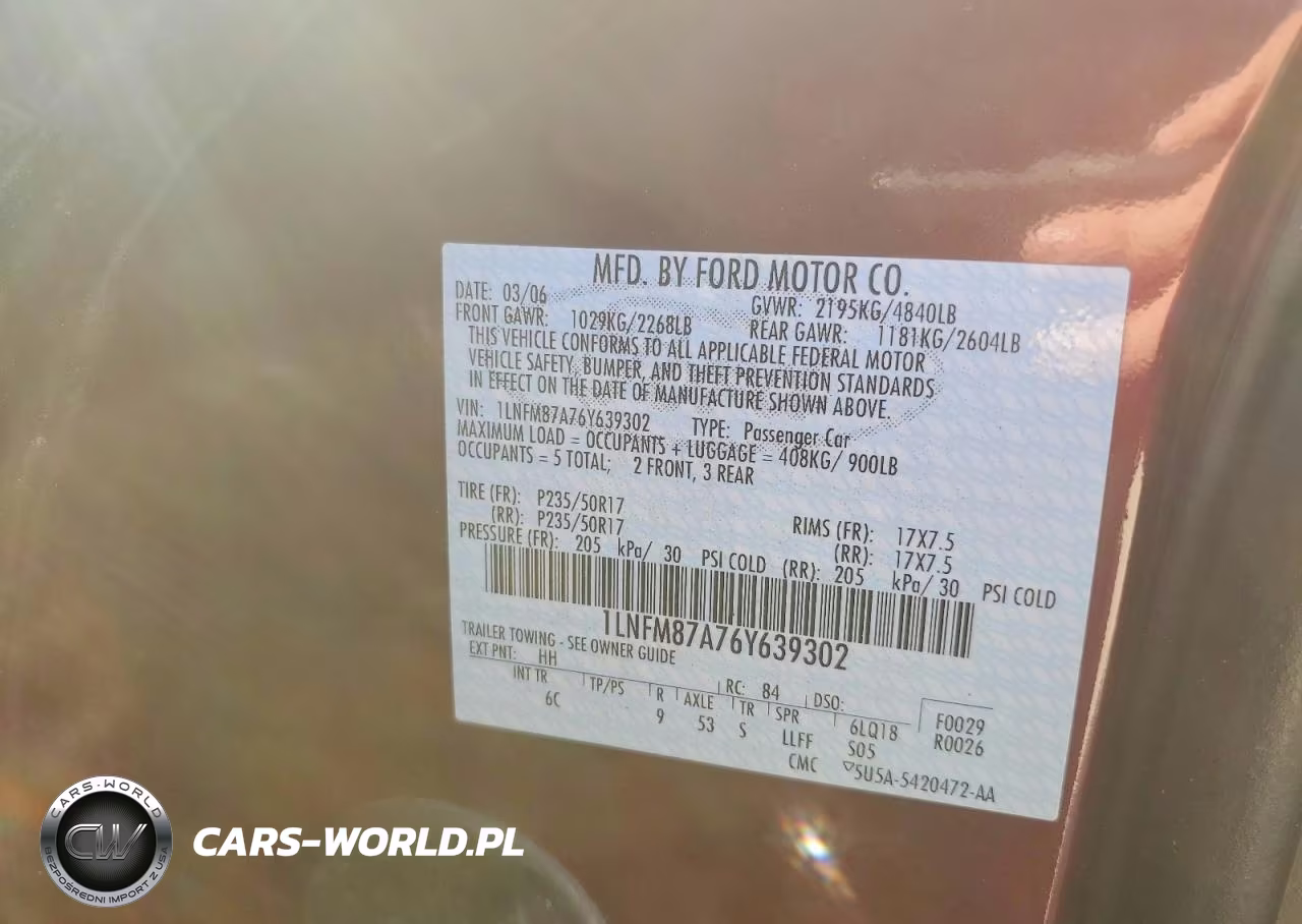 2006 Lincoln Ls VIN:1LNFM87A76Y639302 - 13