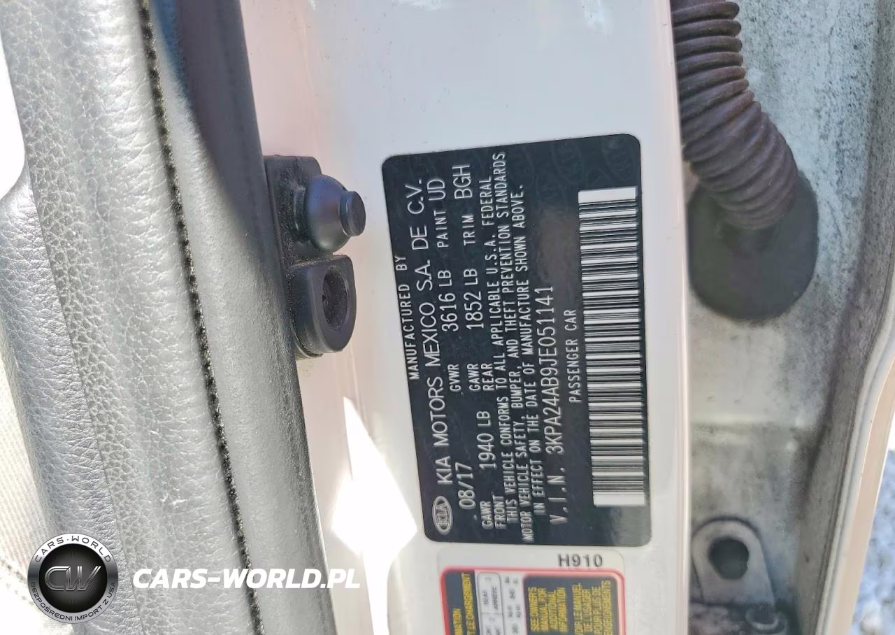 2018 Kia Rio Lx VIN:3KPA24AB9JE051141 - 12