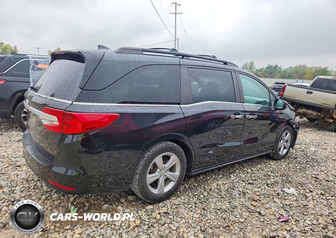 2019 Honda Odyssey Exl VIN:5FNRL6H70KB033913 - 3