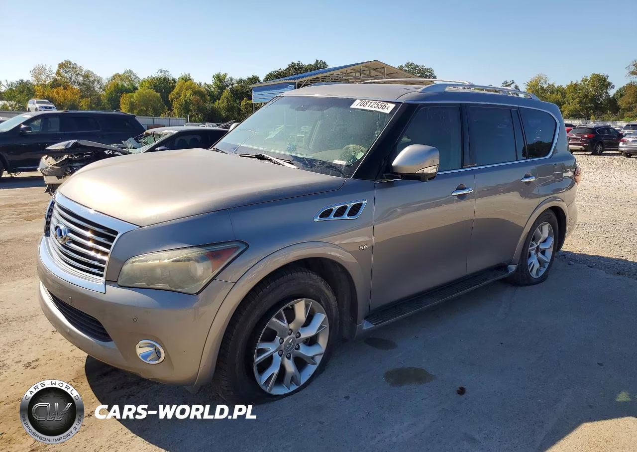 2014 Infiniti Qx80 Base VIN:JN8AZ2NF6E9553357 - 1