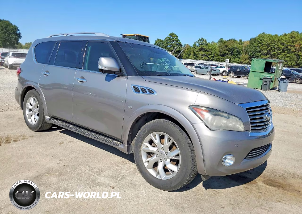2014 Infiniti Qx80 Base VIN:JN8AZ2NF6E9553357 - 4