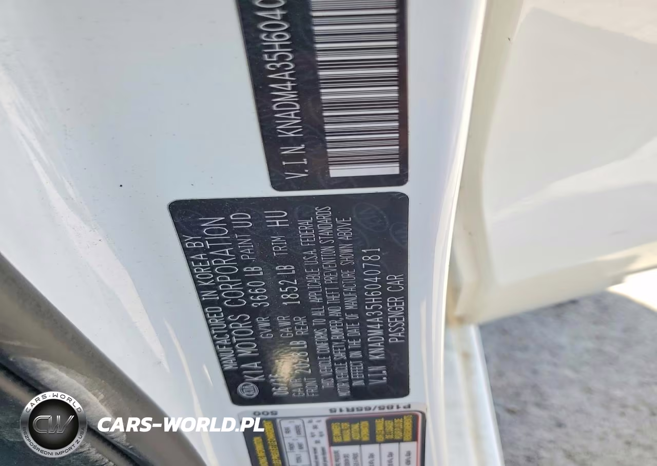 2017 Kia Rio Lx VIN:KNADM4A35H6040781 - 13