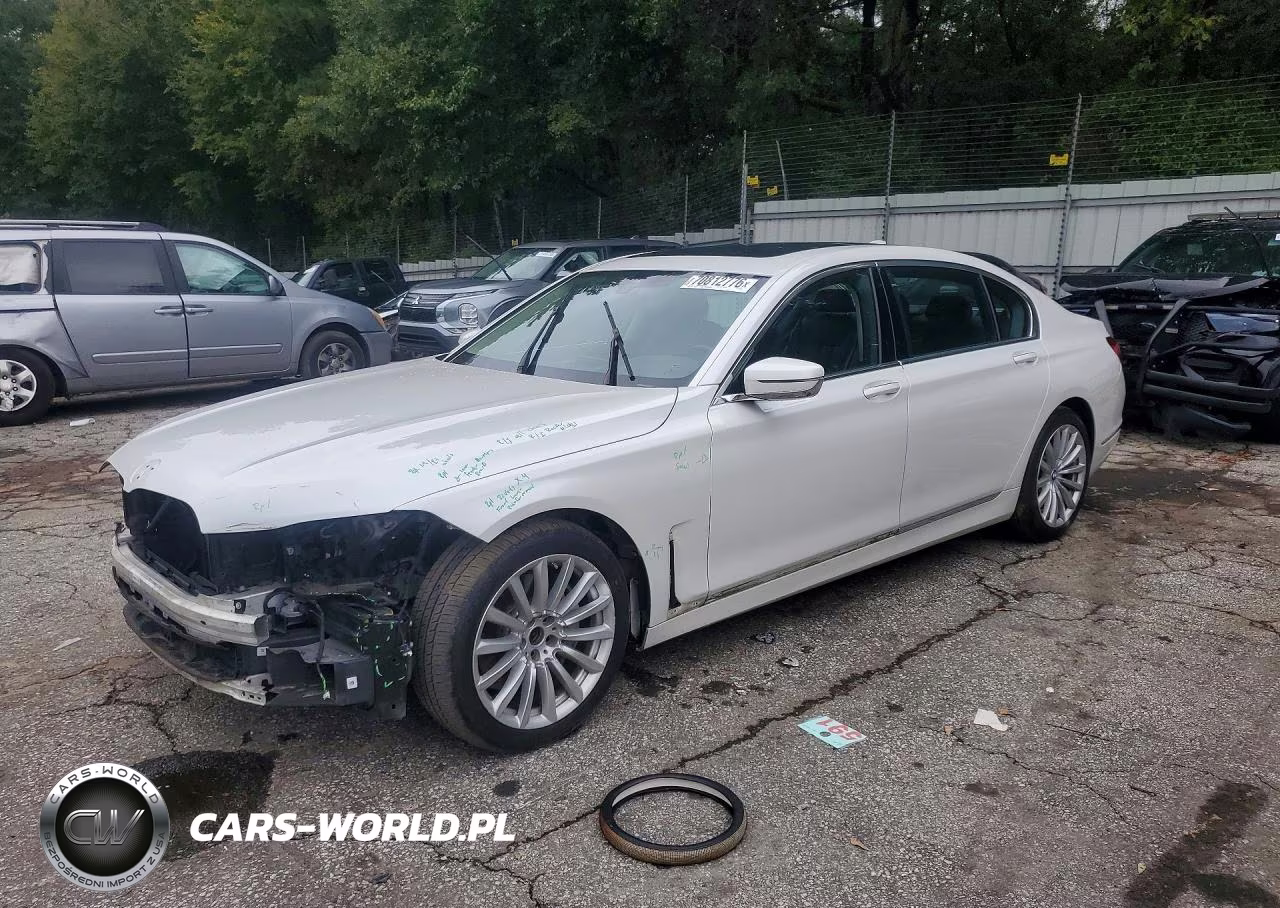 2020 BMW 740 I VIN:WBA7T2C01LCD53461 - 1
