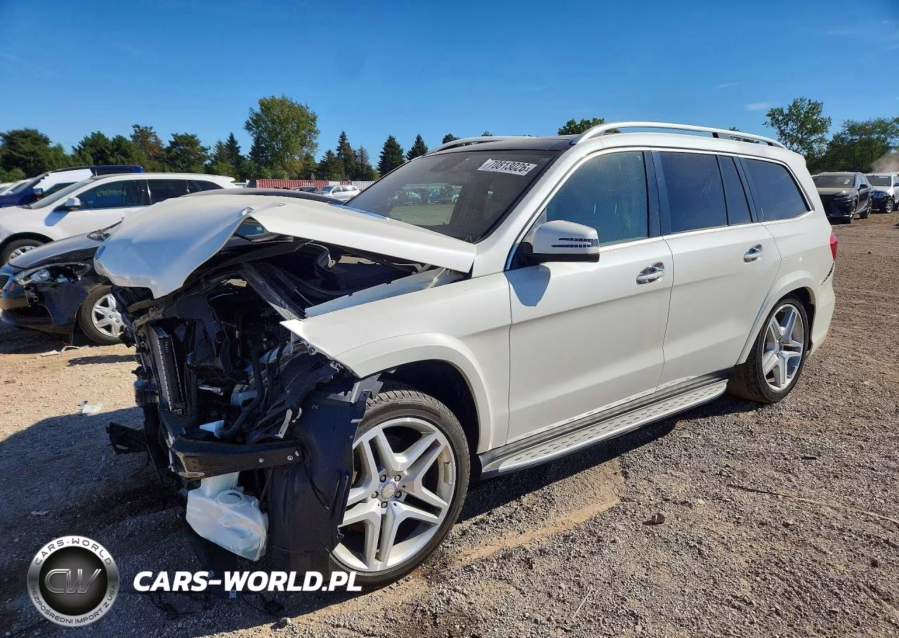 2015 Mercedes-Benz Gl 550 4Matic VIN:4JGDF7DE2FA545047 - 1