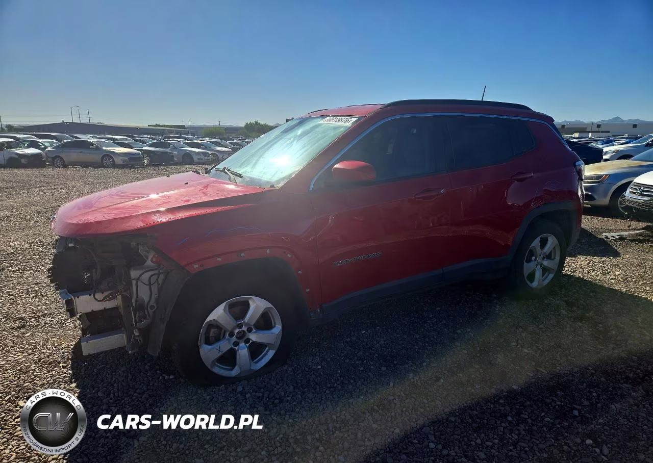 2017 Jeep Compass Latitude VIN:3C4NJCBB8HT653208 - 1