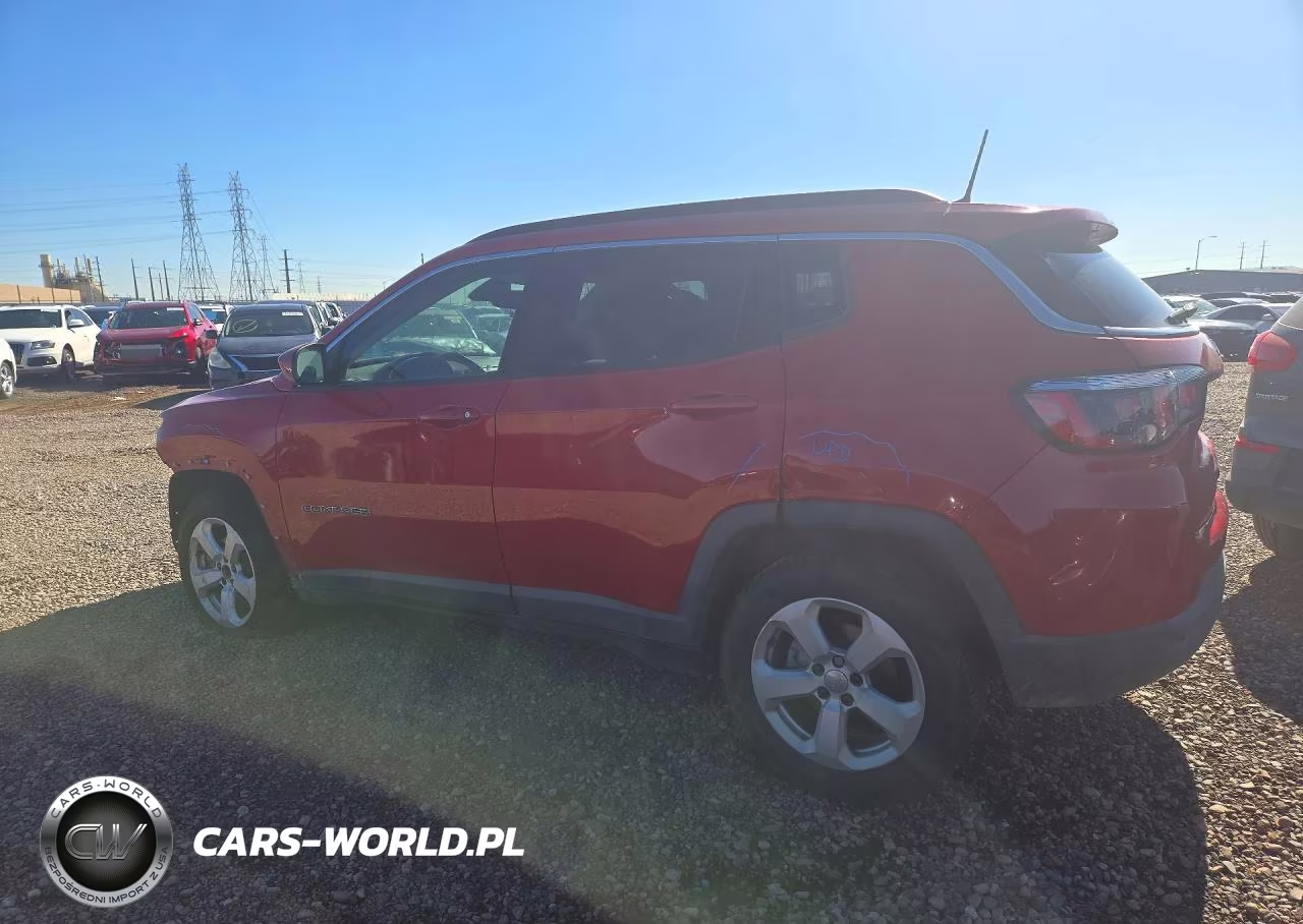 2017 Jeep Compass Latitude VIN:3C4NJCBB8HT653208 - 2