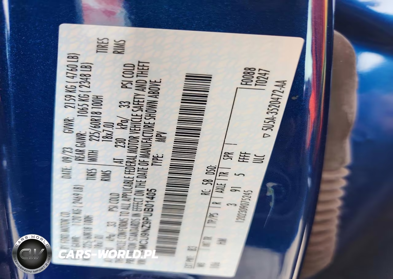 2023 Ford Escape St Line Select VIN:1FMCU9NZ9PUB01405 - 14