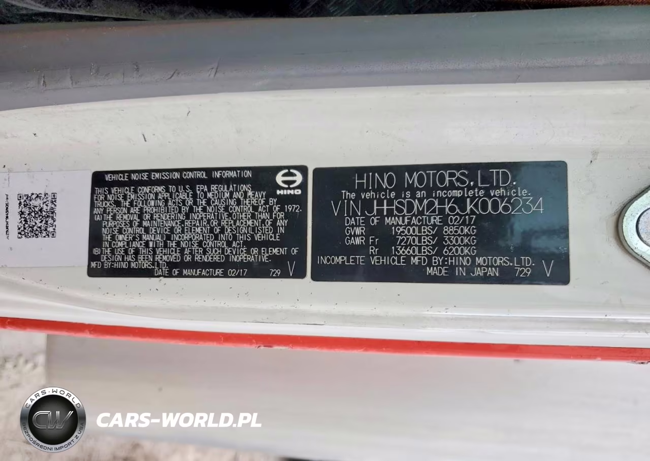 2018 Hino 195 Box Truck VIN:JHHSDM2H6JK006234 - 13