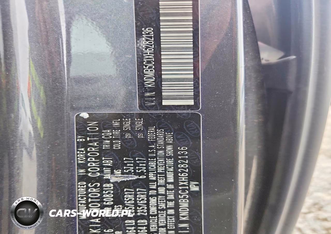 2017 Kia Sedona Lx VIN:KNDMB5C1XH6282136 - 14