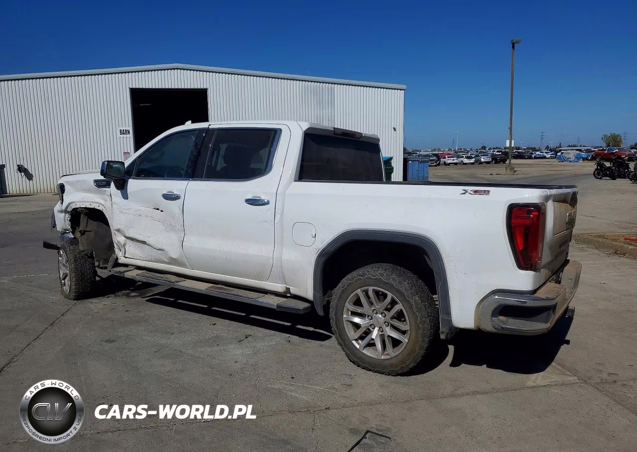 2021 GMC Sierra K1500 Slt VIN:3GTU9DED1MG449957 - 2