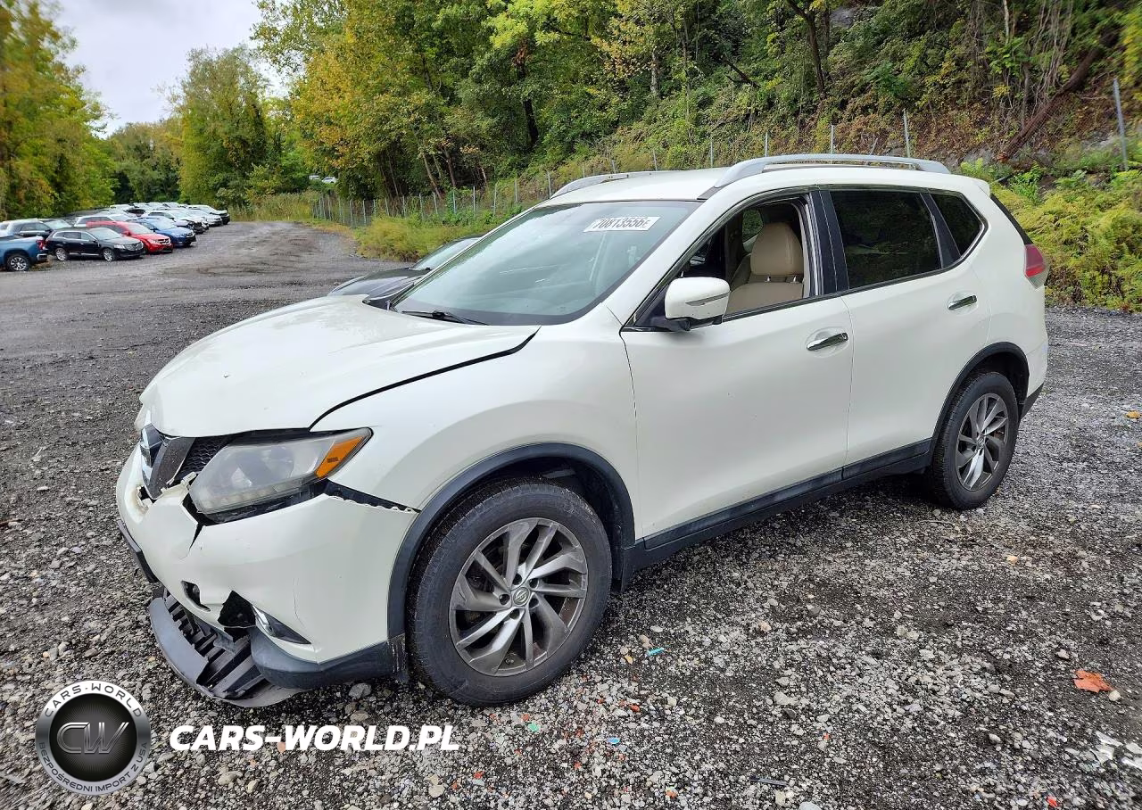2015 Nissan Rogue Sl VIN:5N1AT2MV4FC841125 - 1