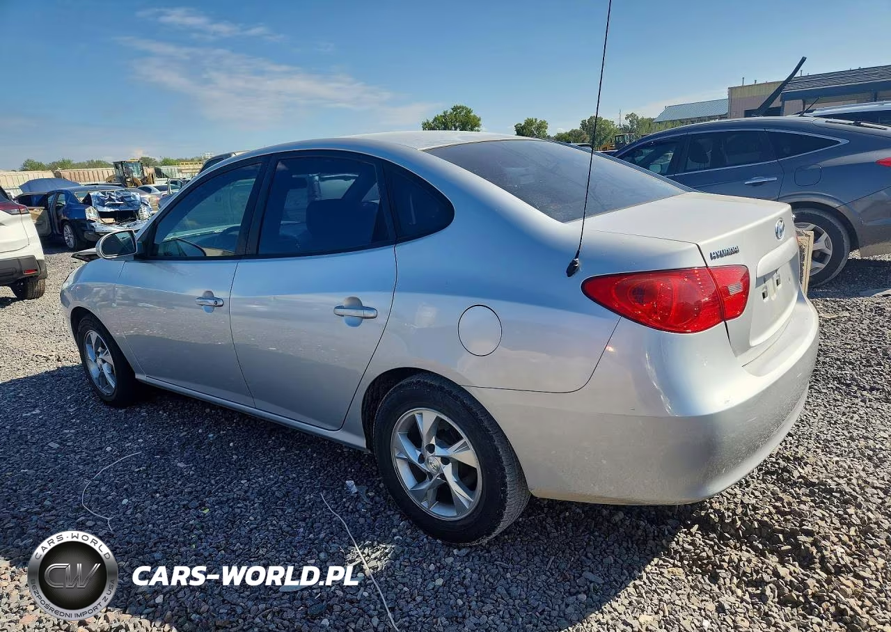 2007 Hyundai Elantra Gls VIN:KMHDU46D67U059396 - 2