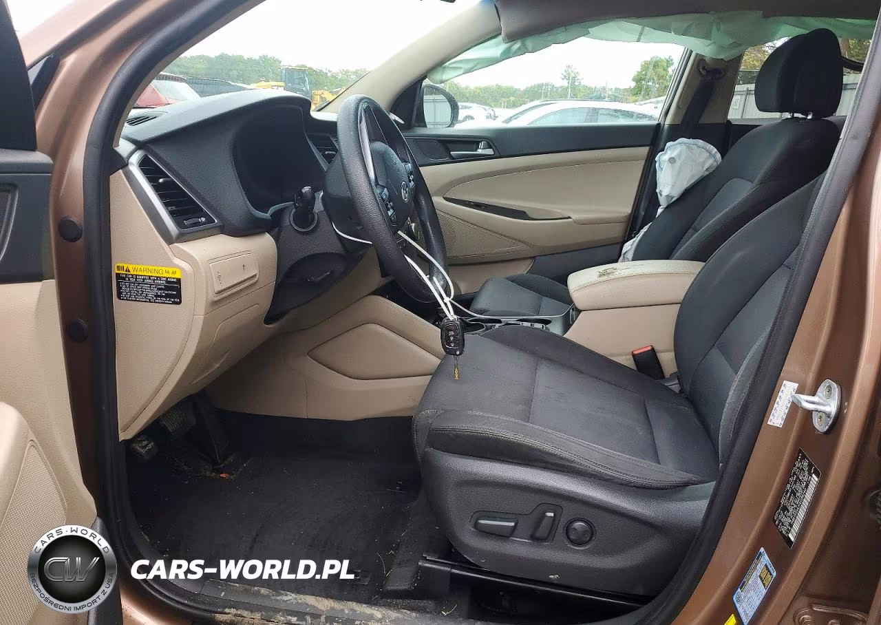 2017 Hyundai Tucson Se VIN:KM8J33A42HU389240 - 7