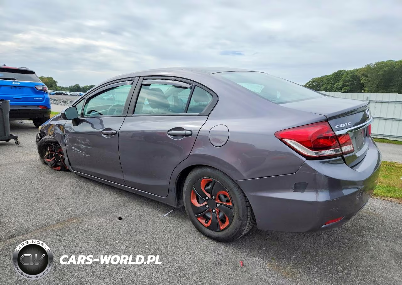 2014 Honda Civic Lx VIN:2HGFB2F57EH506061 - 2