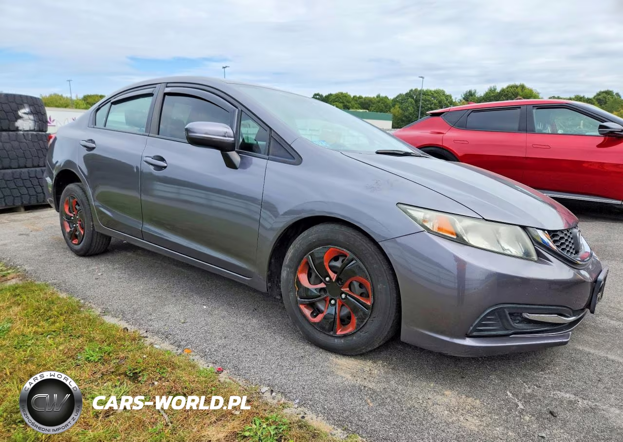 2014 Honda Civic Lx VIN:2HGFB2F57EH506061 - 4