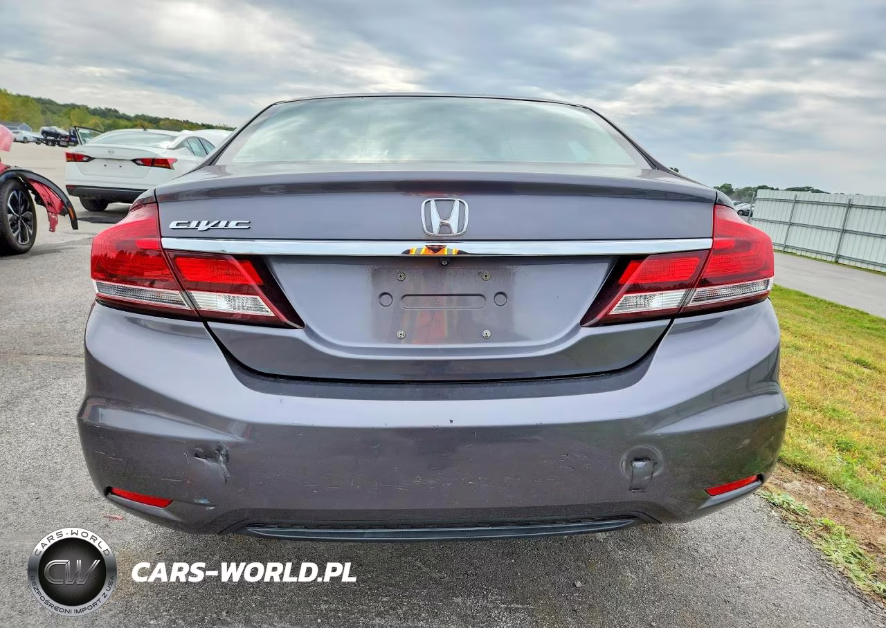 2014 Honda Civic Lx VIN:2HGFB2F57EH506061 - 6