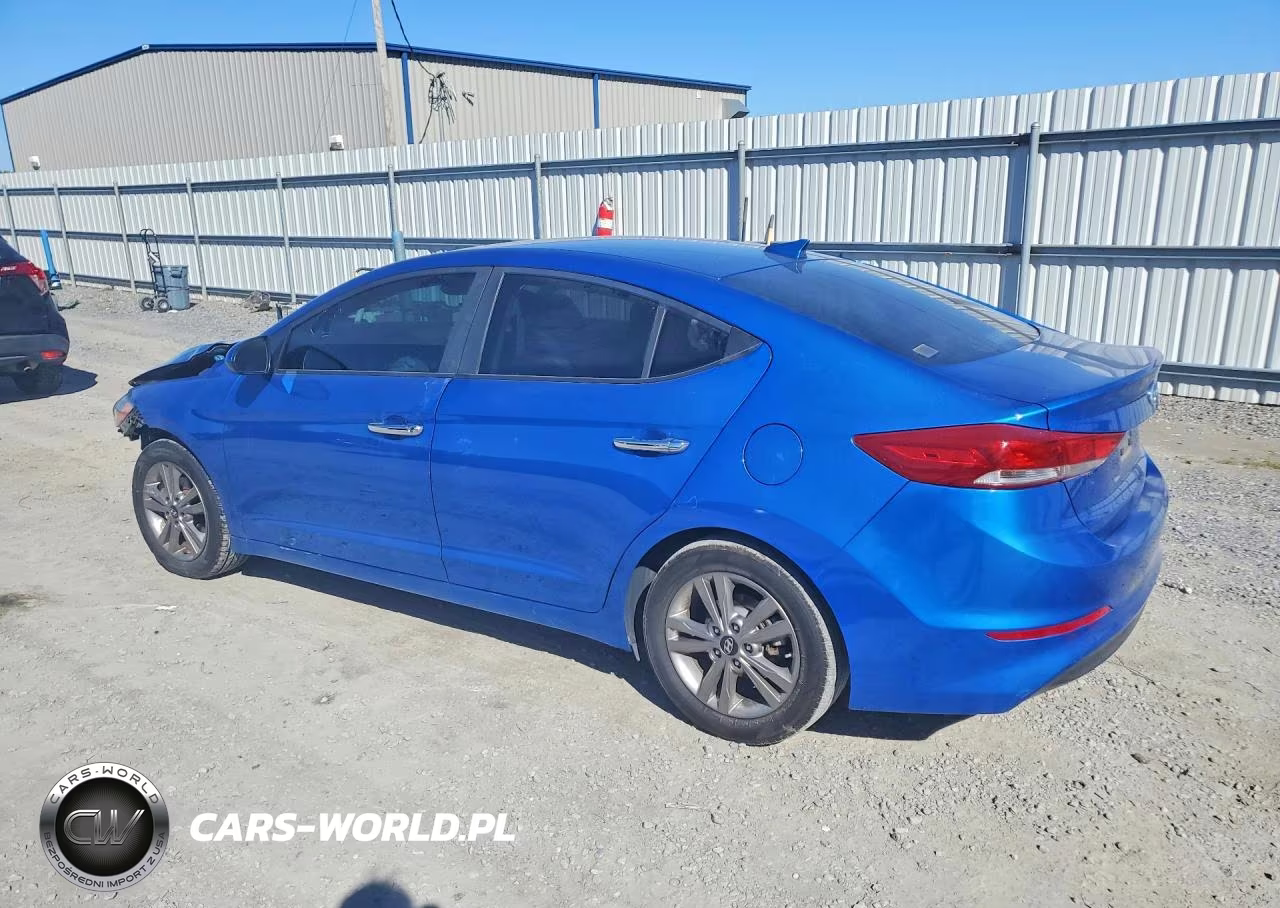 2018 Hyundai Elantra Sel VIN:KMHD84LF6JU594732 - 2