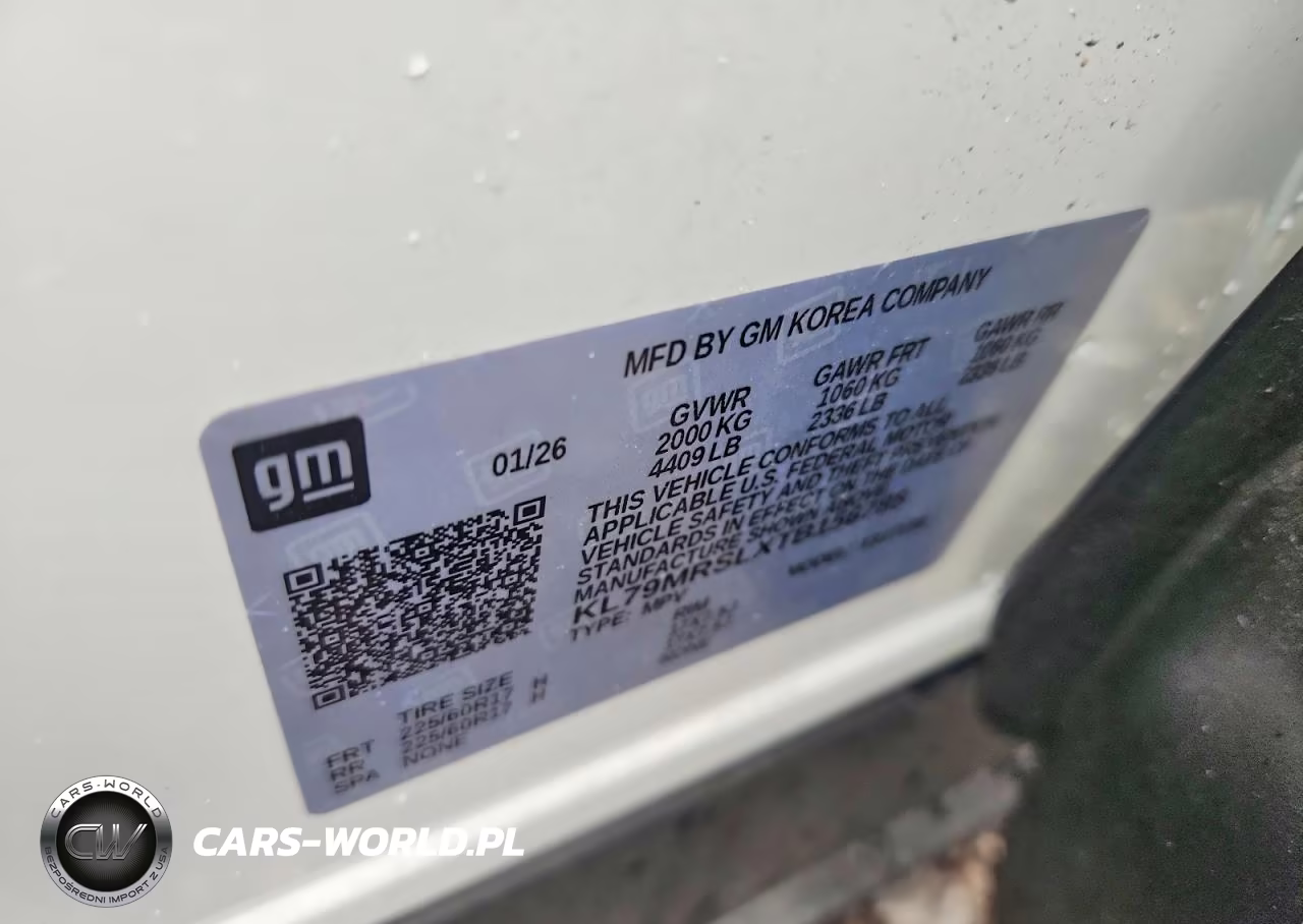 2026 Chevrolet Trailblazer Lt VIN:KL79MRSLXTB156785 - 13
