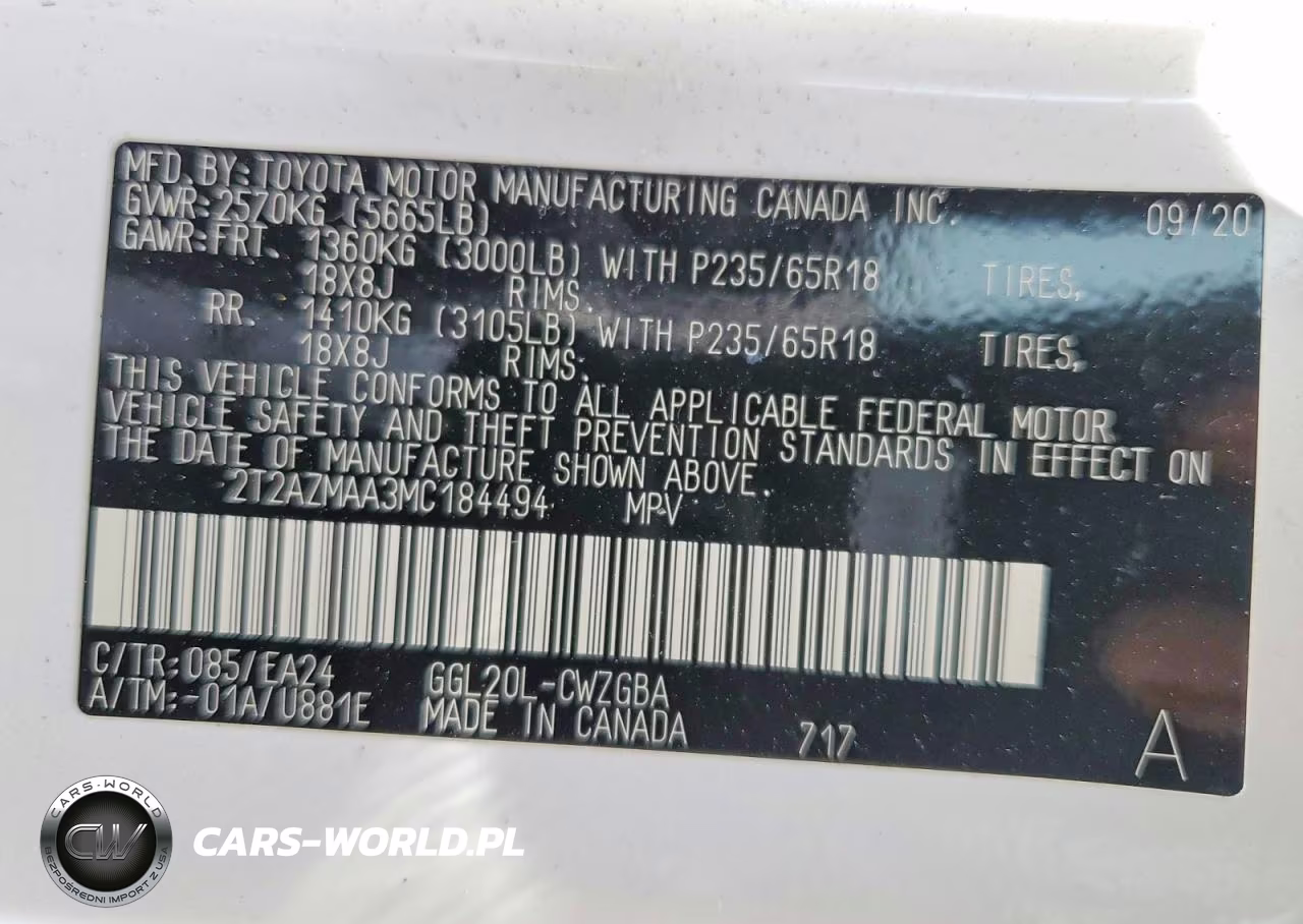 2021 Lexus Rx 350 Base VIN:2T2AZMAA3MC184494 - 14