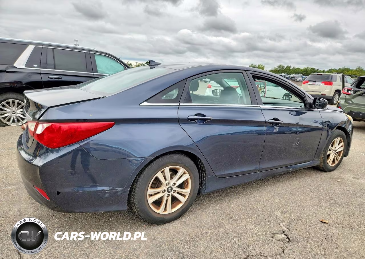 2014 Hyundai Sonata Gls VIN:5NPEB4AC5EH887332 - 3