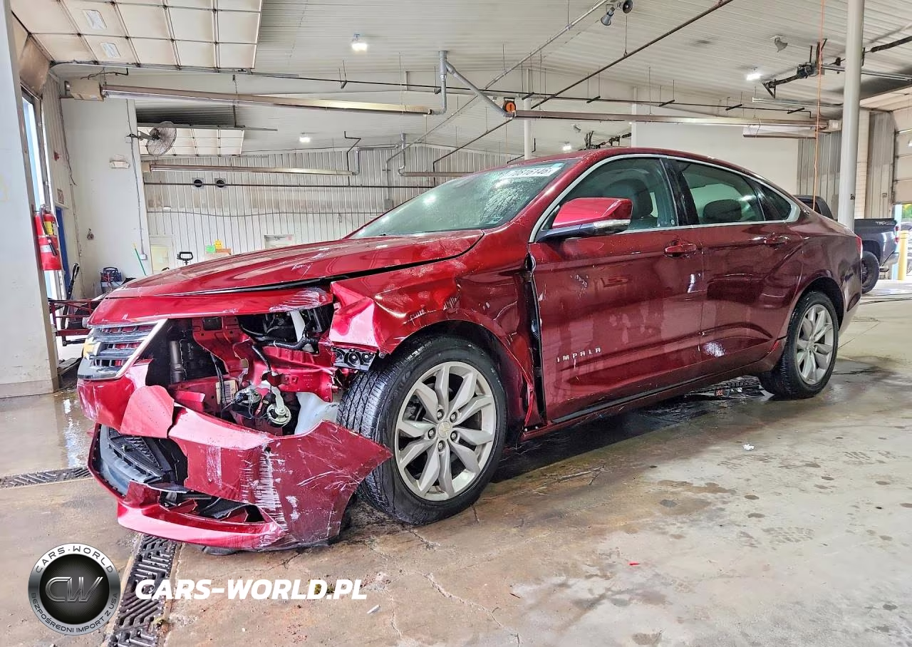 2017 Chevrolet Impala Lt VIN:2G1105SA7H9164640 - 1