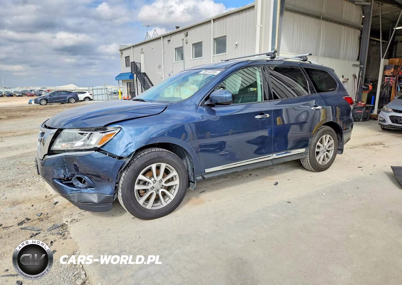 2014 Nissan Pathfinder Sl VIN:5N1AR2MM1EC734361 - 1