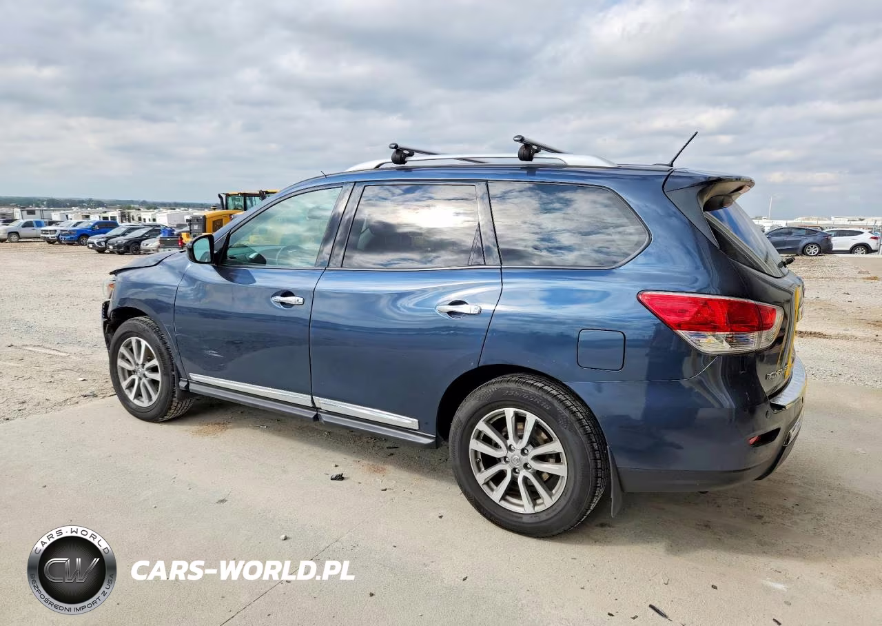 2014 Nissan Pathfinder Sl VIN:5N1AR2MM1EC734361 - 2