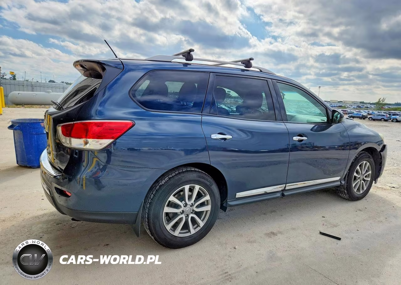 2014 Nissan Pathfinder Sl VIN:5N1AR2MM1EC734361 - 3