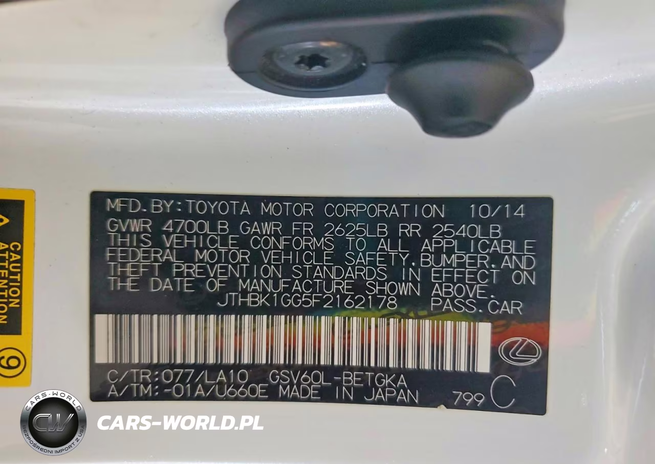 2015 Lexus Es 350 VIN:JTHBK1GG5F2162178 - 13