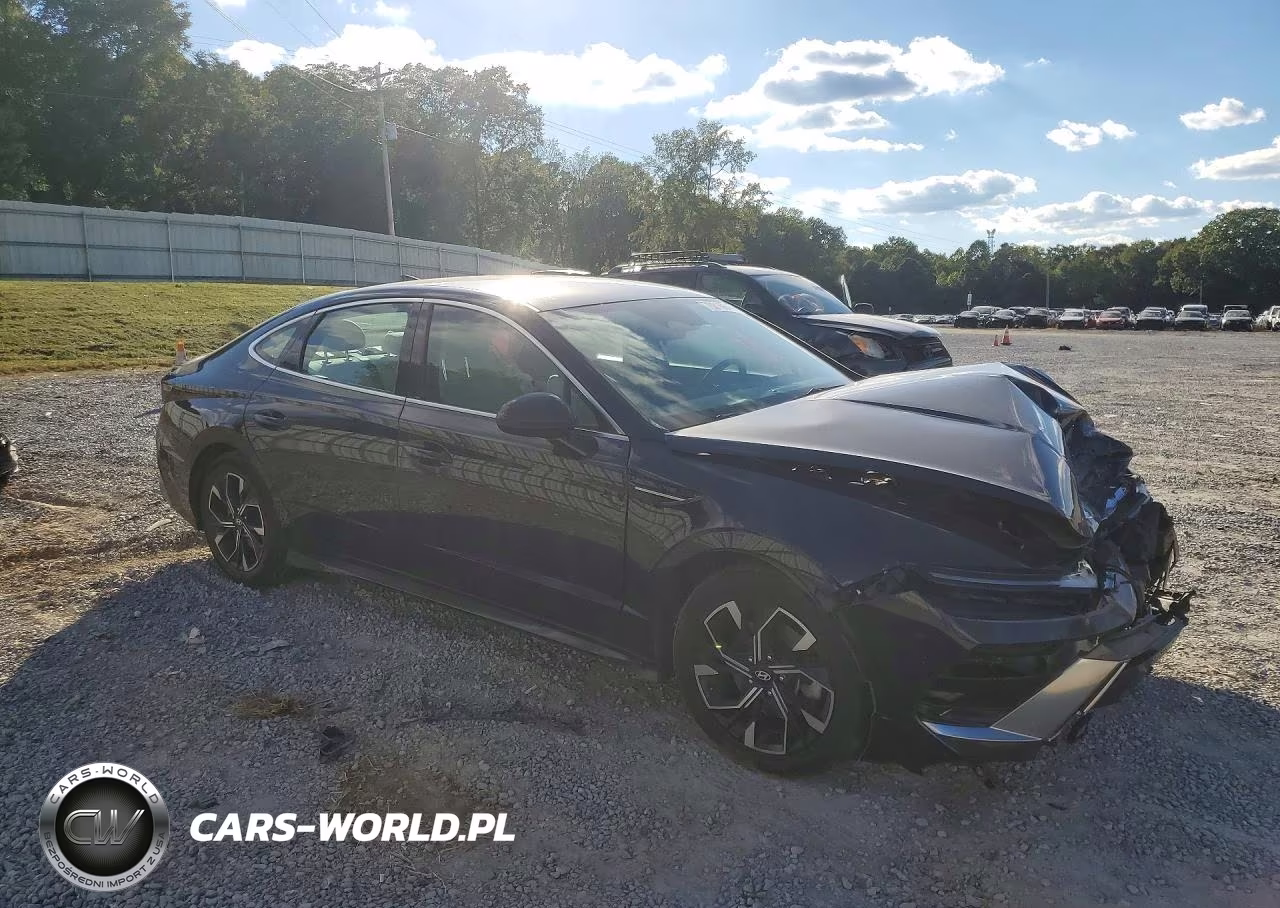 2024 Hyundai Sonata Sel VIN:KMHL64JA2RA376664 - 4