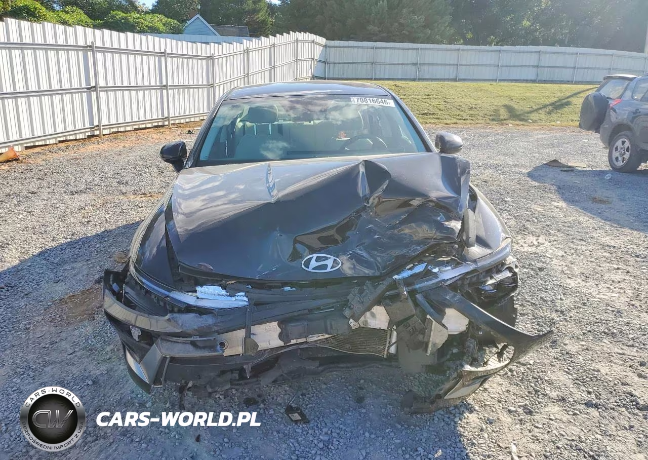 2024 Hyundai Sonata Sel VIN:KMHL64JA2RA376664 - 5