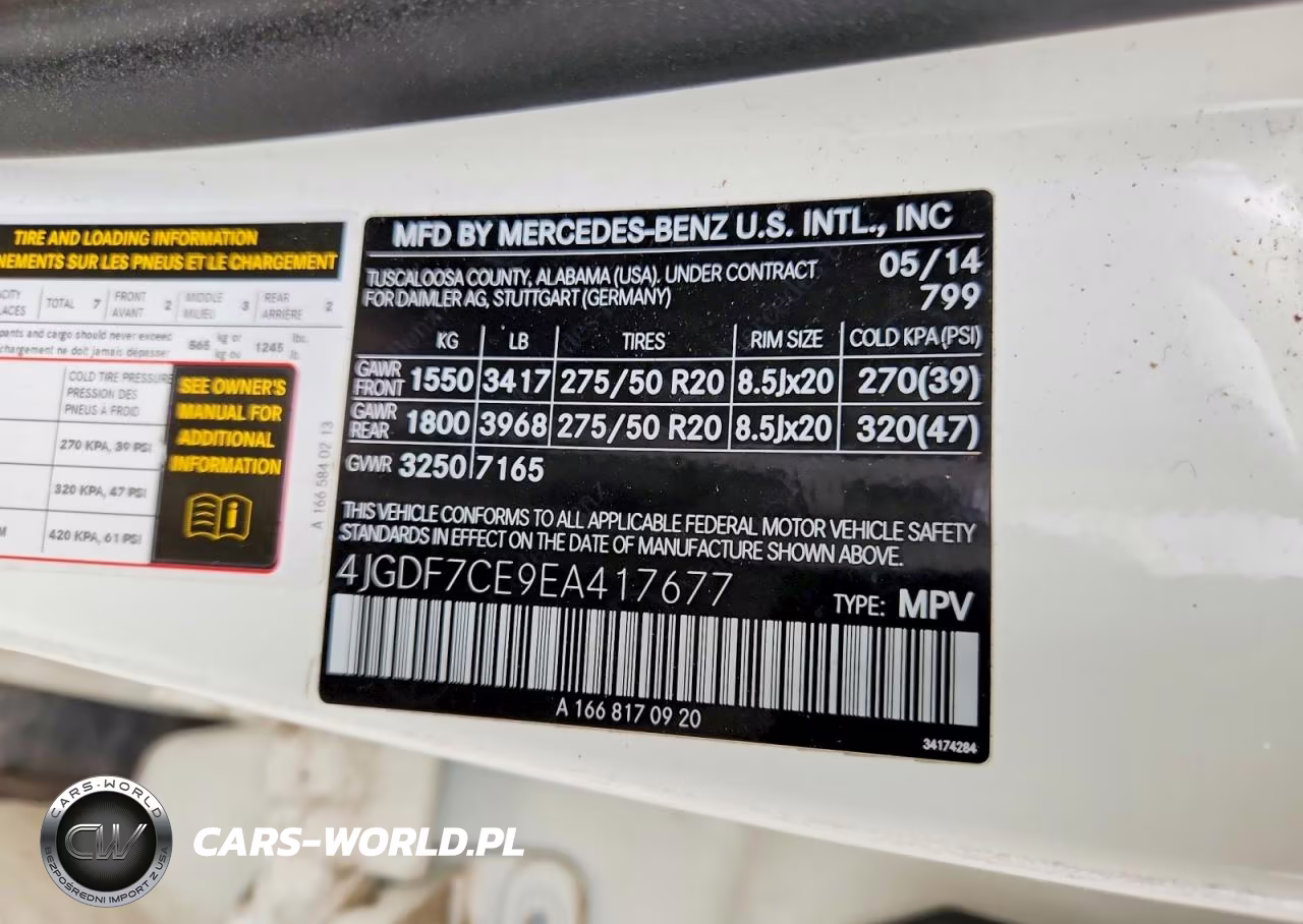 2014 Mercedes-Benz Gl 450 4Matic VIN:4JGDF7CE9EA417677 - 13