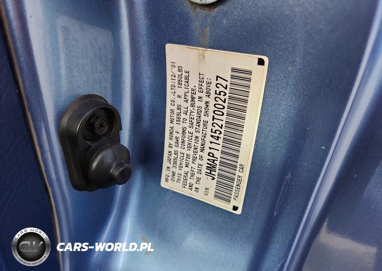 2002 Honda S2000 VIN:JHMAP11452T002527 - 12