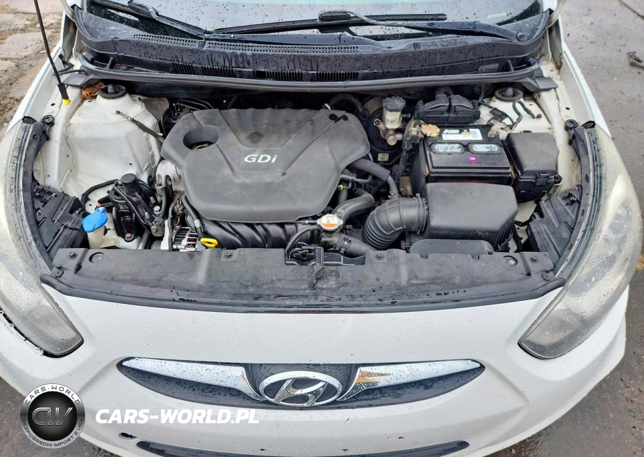 2013 Hyundai Accent Gls VIN:KMHCT4AEXDU509710 - 11