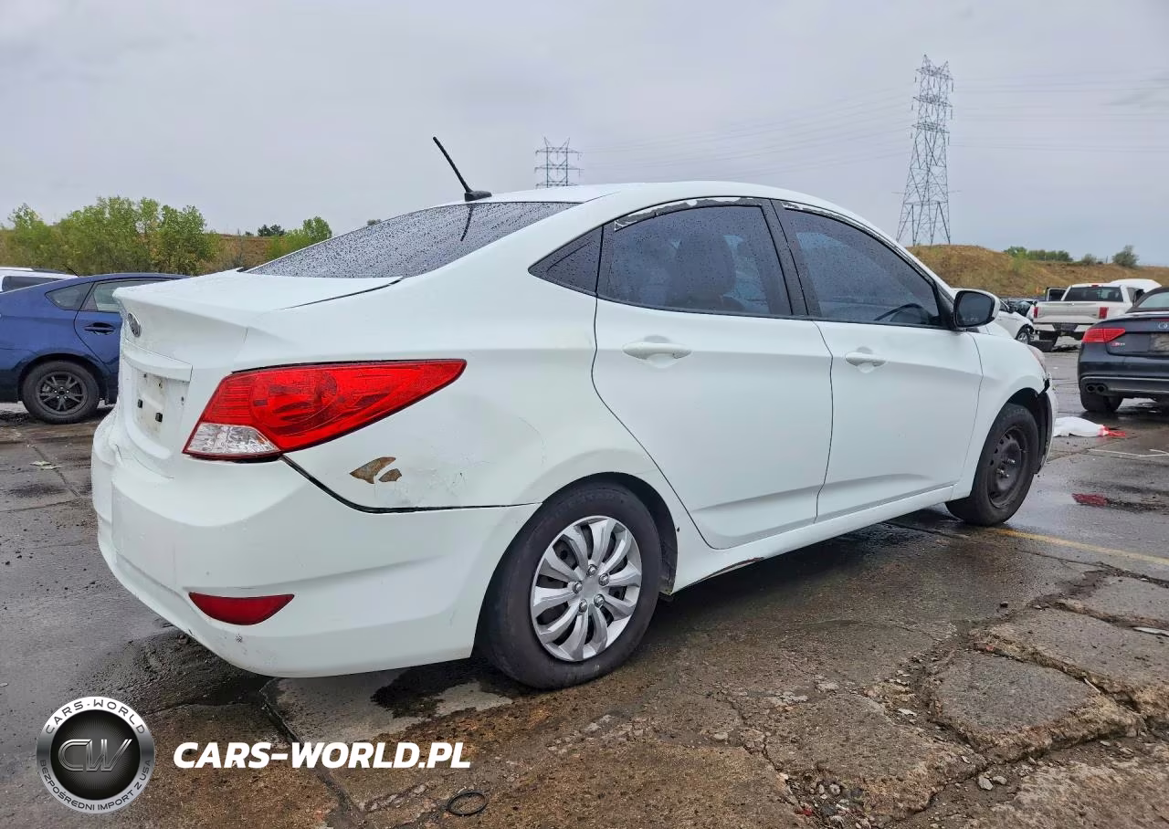 2013 Hyundai Accent Gls VIN:KMHCT4AEXDU509710 - 3