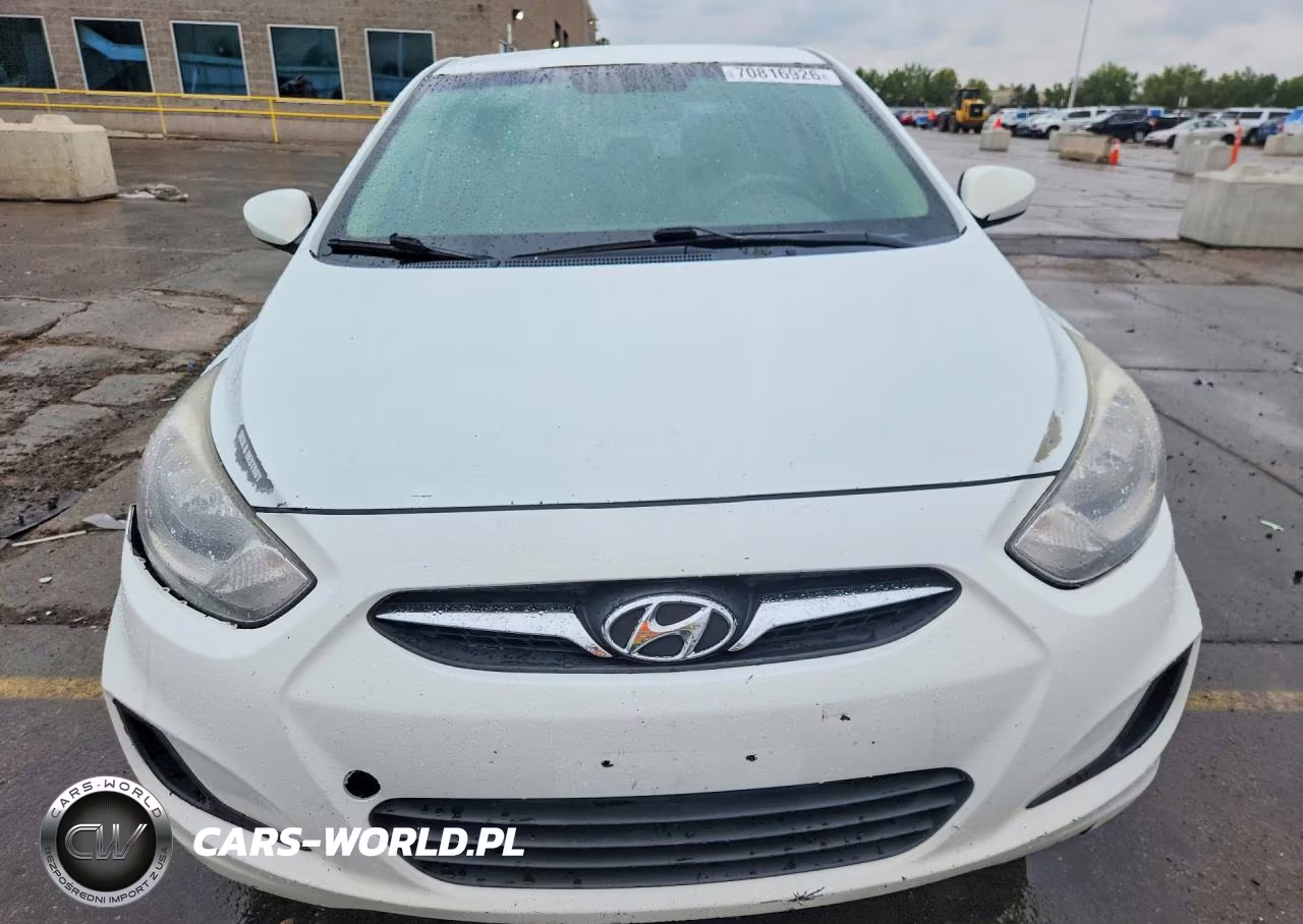 2013 Hyundai Accent Gls VIN:KMHCT4AEXDU509710 - 5