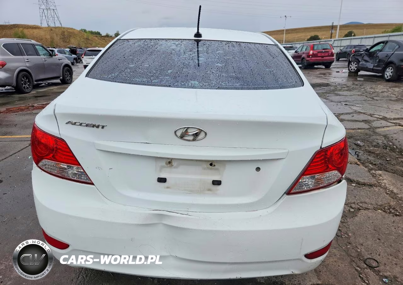 2013 Hyundai Accent Gls VIN:KMHCT4AEXDU509710 - 6