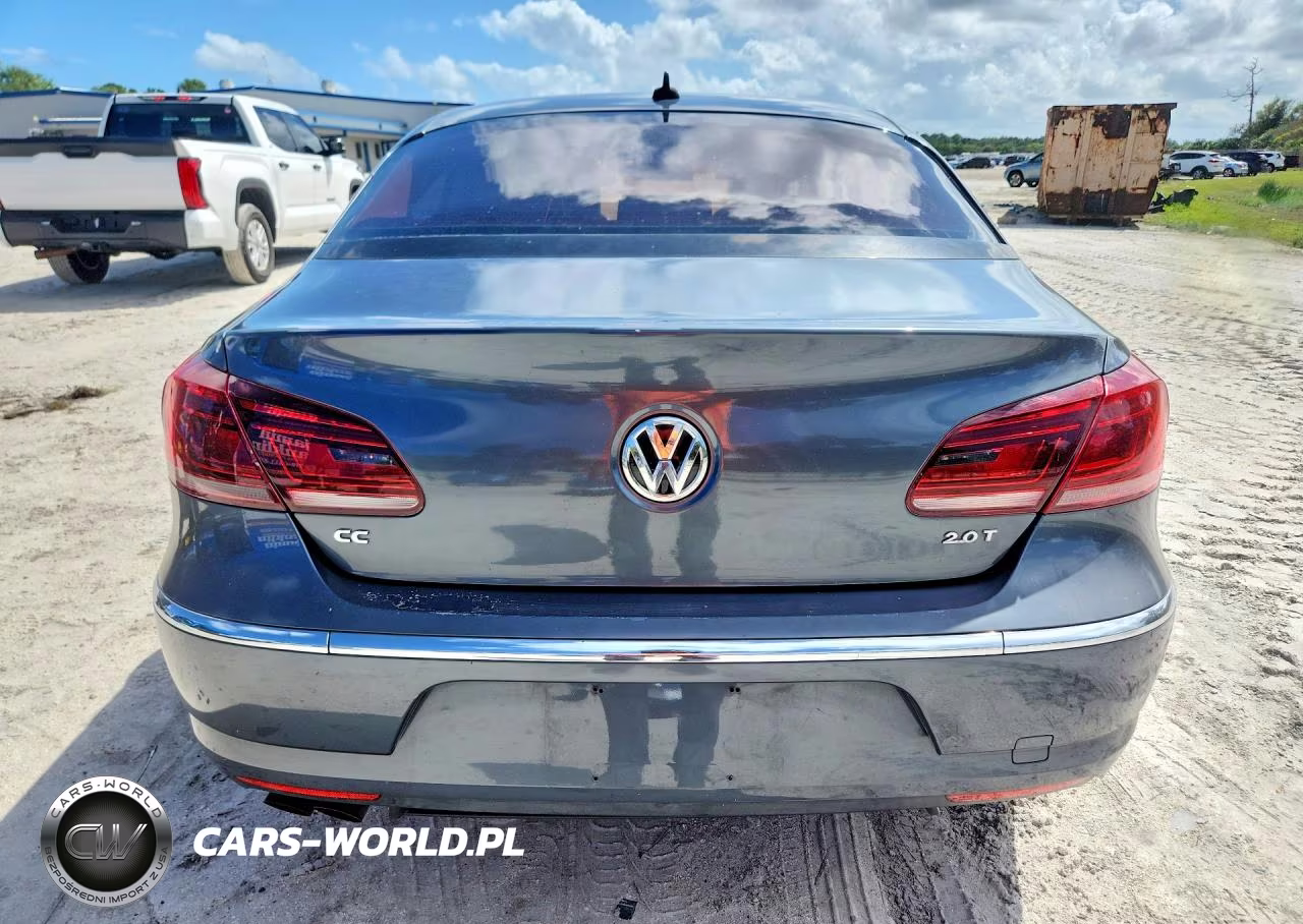 2013 Volkswagen Cc Sport VIN:WVWBP7AN3DE531001 - 6