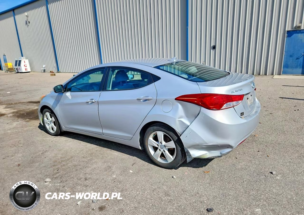 2013 Hyundai Elantra Gls VIN:KMHDH4AE2DU737156 - 2