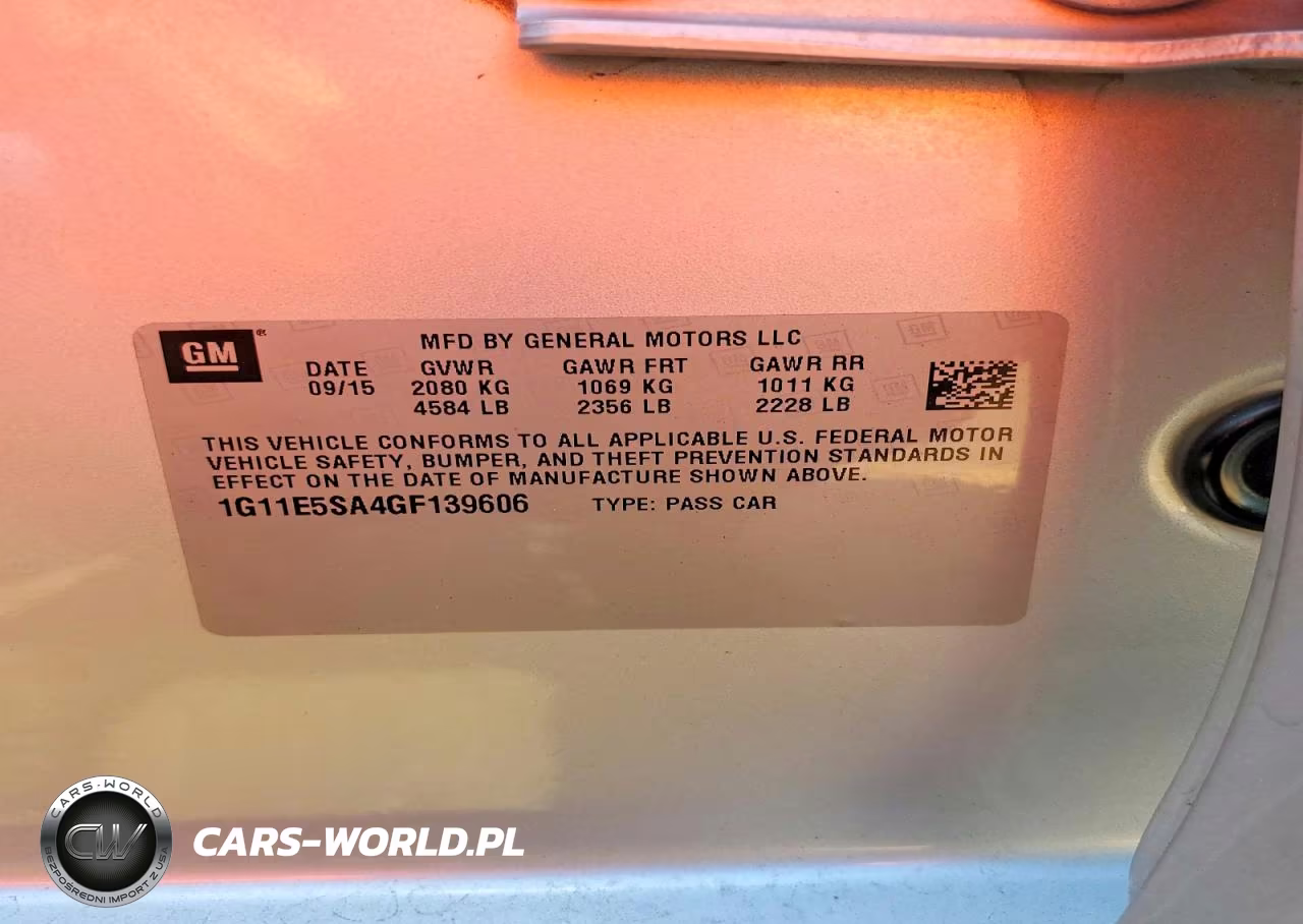 2016 Chevrolet Malibu Limited Ltz VIN:1G11E5SA4GF139606 - 13