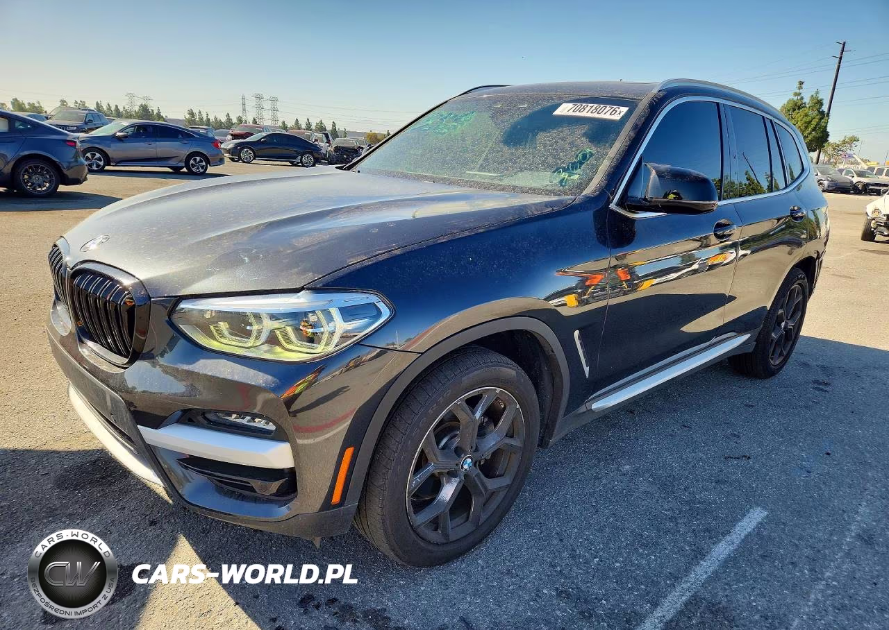 2021 BMW X3 Sdrive30I VIN:5UXTY3C01M9F78646 - 1