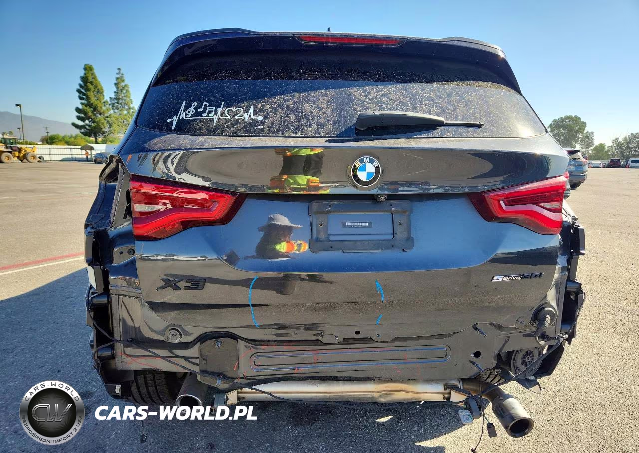 2021 BMW X3 Sdrive30I VIN:5UXTY3C01M9F78646 - 6