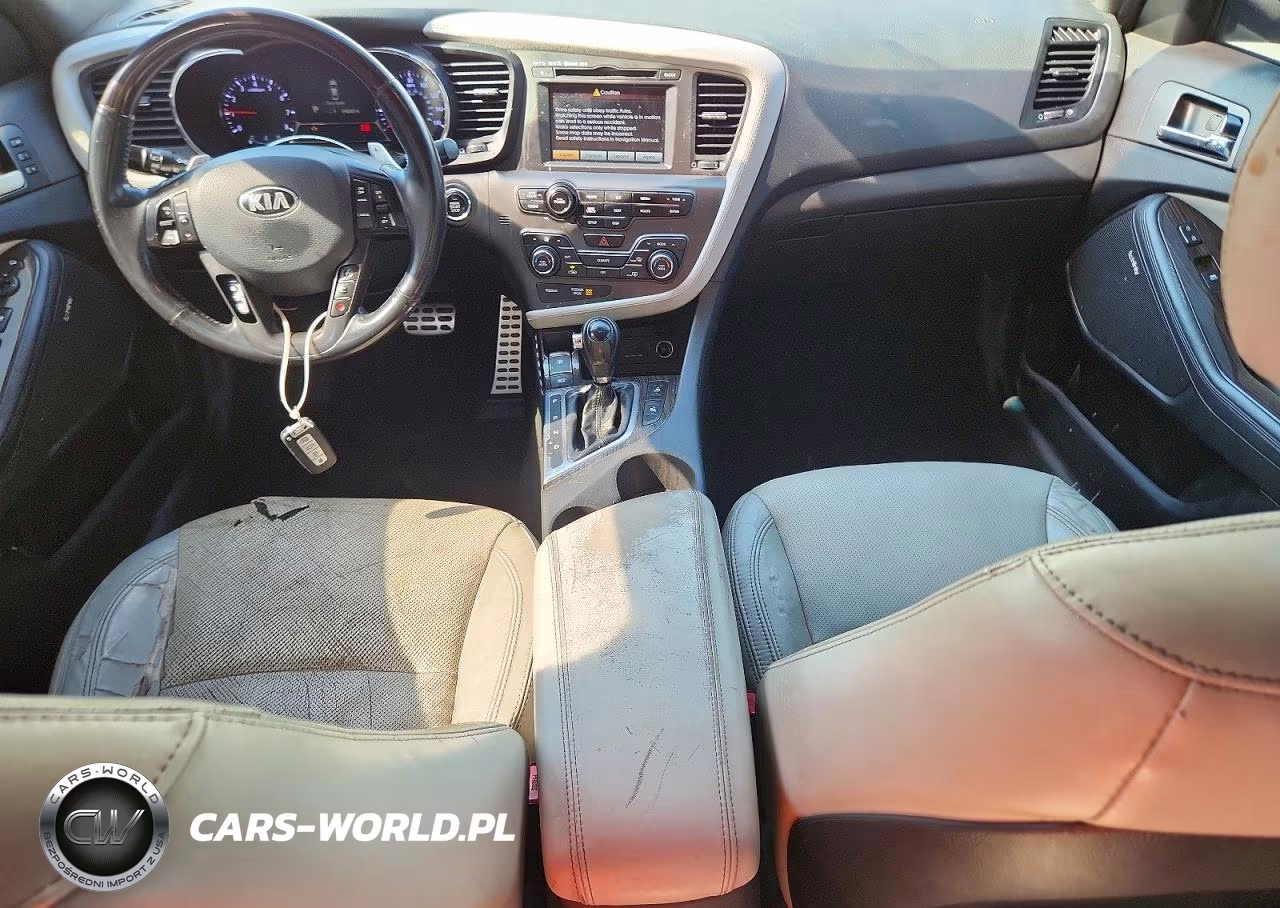 2013 Kia Optima Sx VIN:5XXGR4A62DG202972 - 8