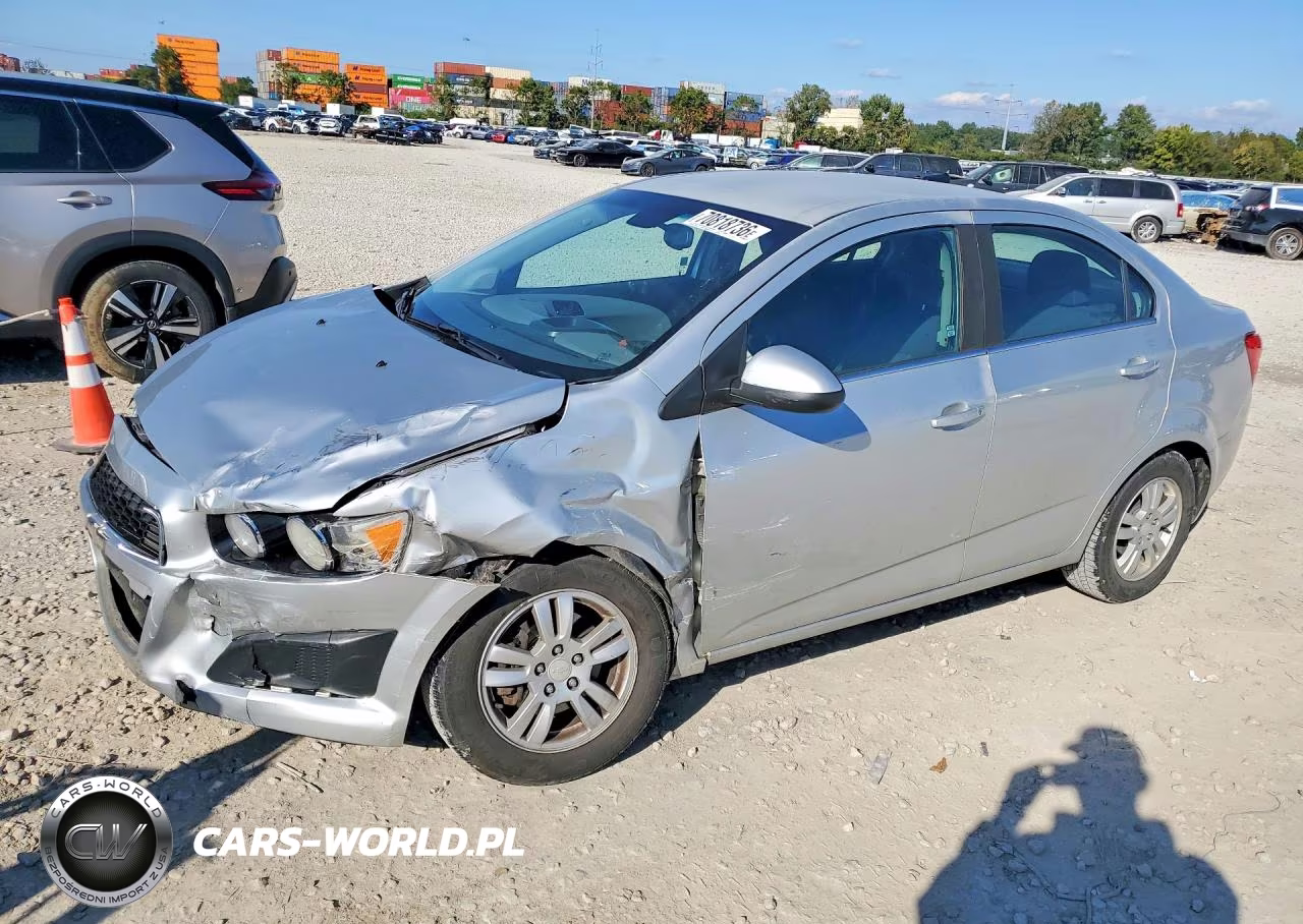 2013 Chevrolet Sonic Lt VIN:1G1JC5SG8D4159651 - 1
