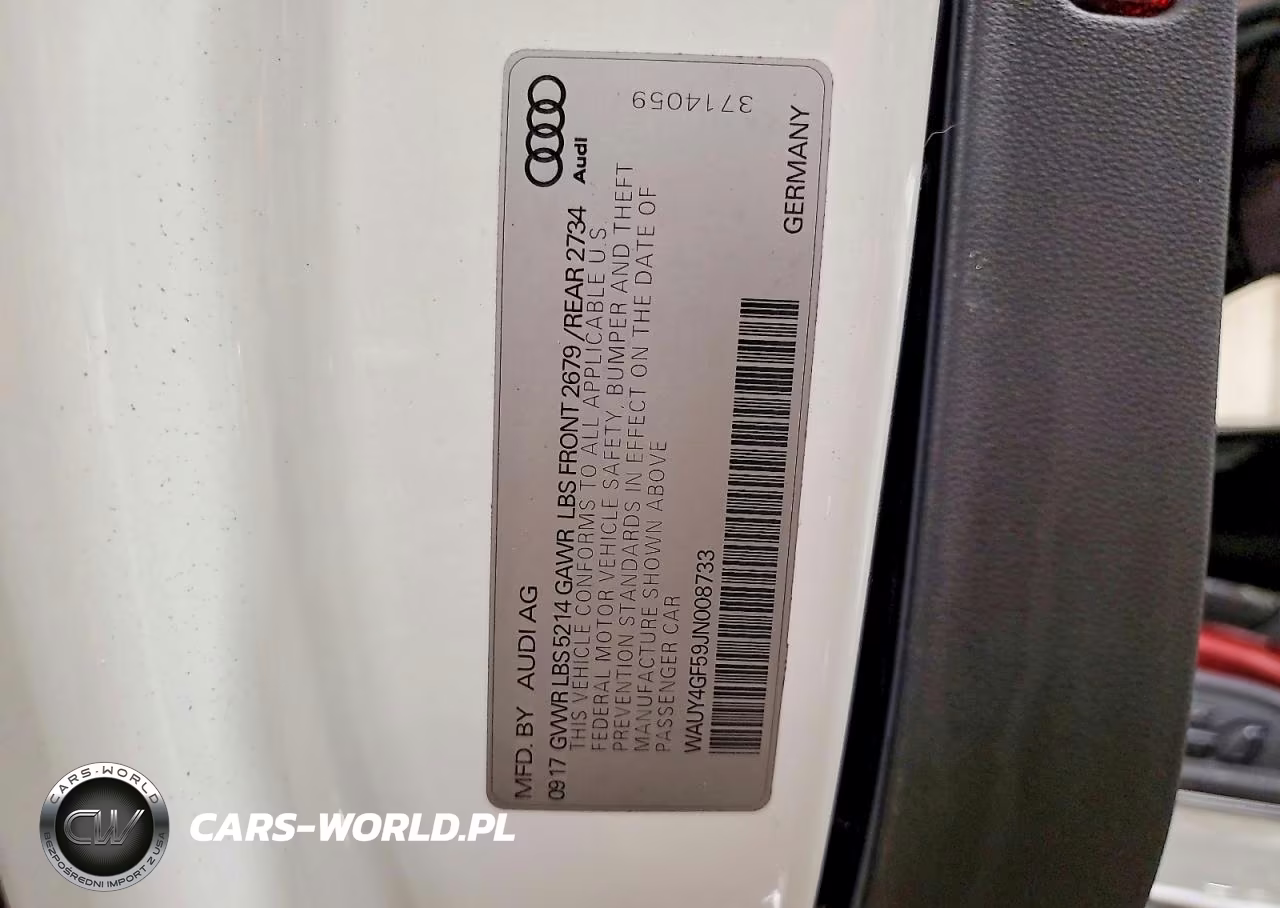 2018 Audi S5 Premium Plus VIN:WAUY4GF59JN008733 - 12