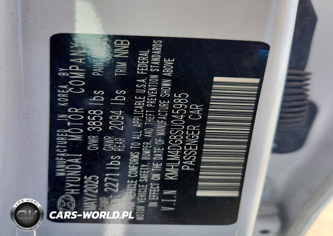 2025 Hyundai Elantra VIN:KMHLM4DG8SU045985 - 13