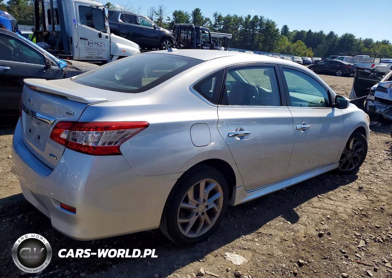 2014 Nissan Sentra Sr VIN:3N1AB7AP2EY239116 - 3