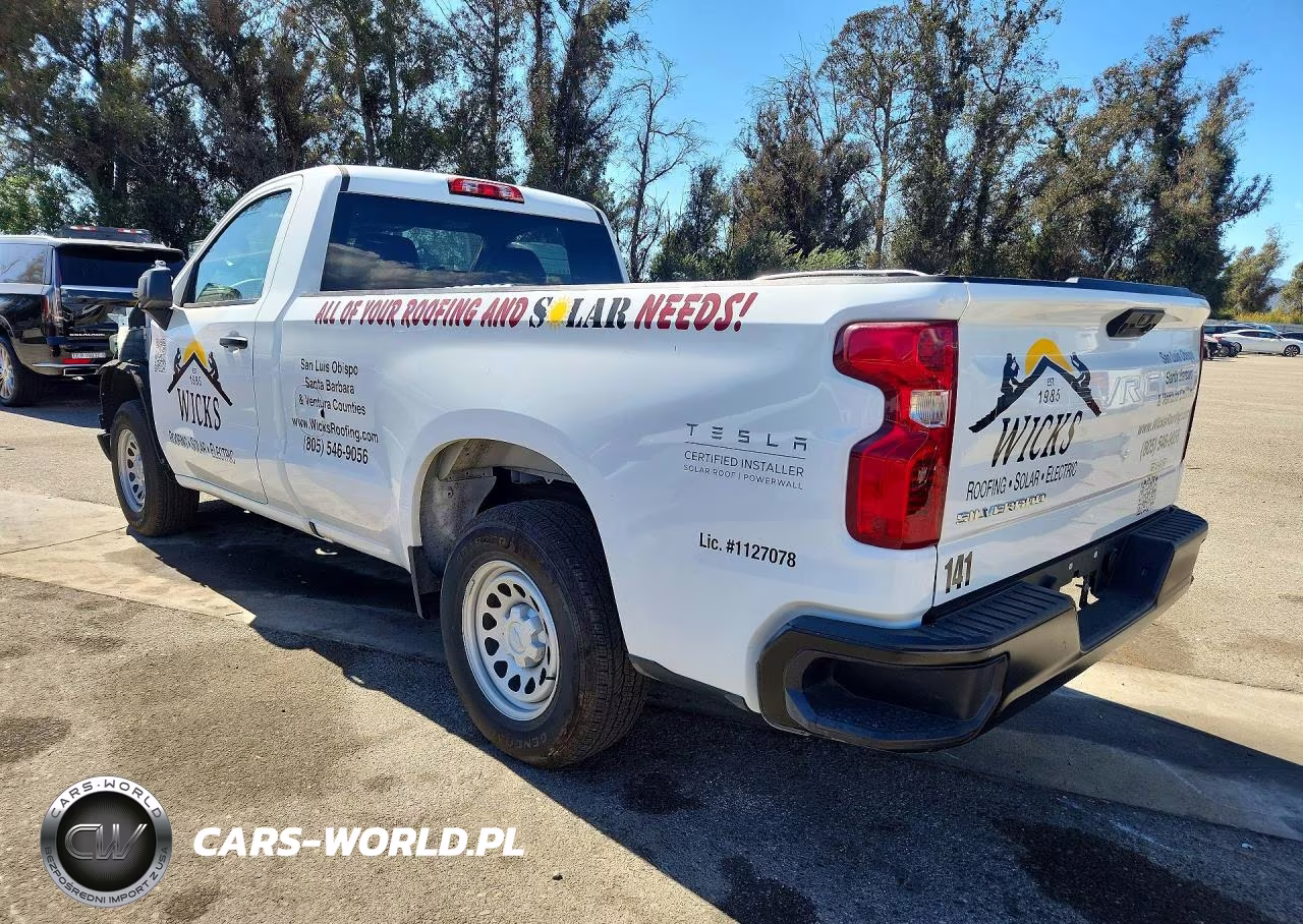 2025 Chevrolet Silverado C1500 VIN:3GCNAAEK4SG217276 - 2